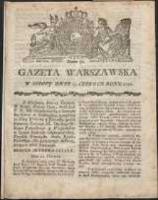 Gazeta Warszawska, 1791, nr 51