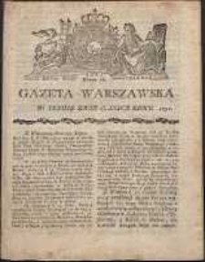 Gazeta Warszawska, 1791, nr 56