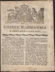 Gazeta Warszawska, 1791, nr 57