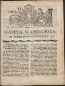 Gazeta Warszawska, 1791, nr 60