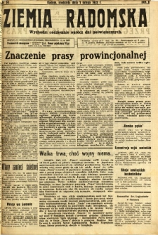 Ziemia Radomska, 1932, R. 5, nr 30