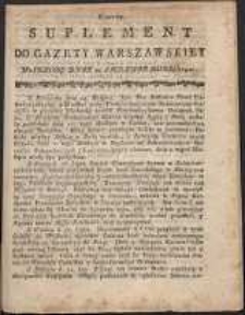Gazeta Warszawska, 1791, nr 68, suplement