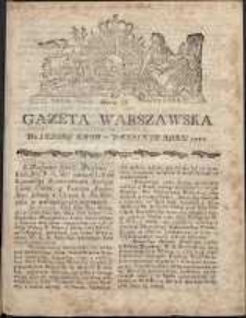 Gazeta Warszawska, 1791, nr 72