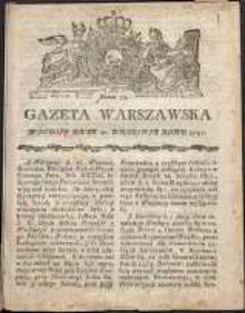 Gazeta Warszawska, 1791, nr 73