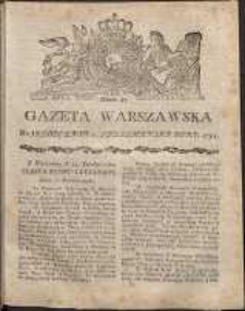 Gazeta Warszawska, 1791, nr 82