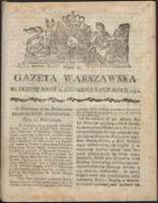 Gazeta Warszawska, 1791, nr 84
