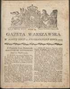Gazeta Warszawska, 1791, nr 85