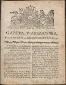 Gazeta Warszawska, 1791, nr 87