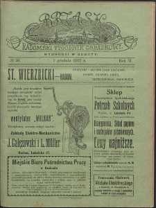 Brzask : Radomski Tygodnik Obrazkowy, 1917, R. 2, nr 36