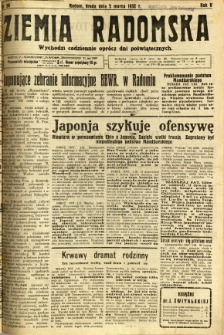 Ziemia Radomska, 1932, R. 5, nr 50