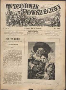 Tygodnik Powszechny, 1883, nr 37