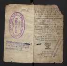 De civili conversatione dissertationes politicae [...]