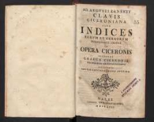 Clavis Ciceronia : sive indices rerum et verborum philologico-critici in opera Ciceronis. Ed.2