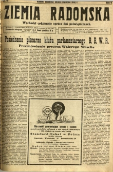 Ziemia Radomska, 1932, R. 5, nr 76