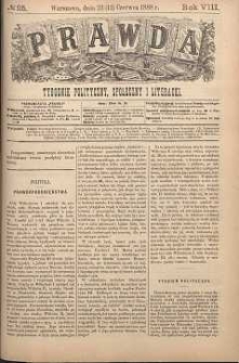 Prawda : tygodnik polityczny, społeczny i literacki, 1888, R. 8, nr 25