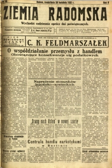 Ziemia Radomska, 1932, R. 5, nr 90