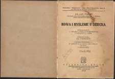 Mowa i myślenie u dziecka