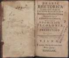De arte rhetorica libri quinque